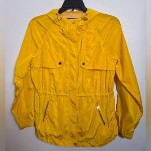Cavalini Yellow Utility Jacket with Hood